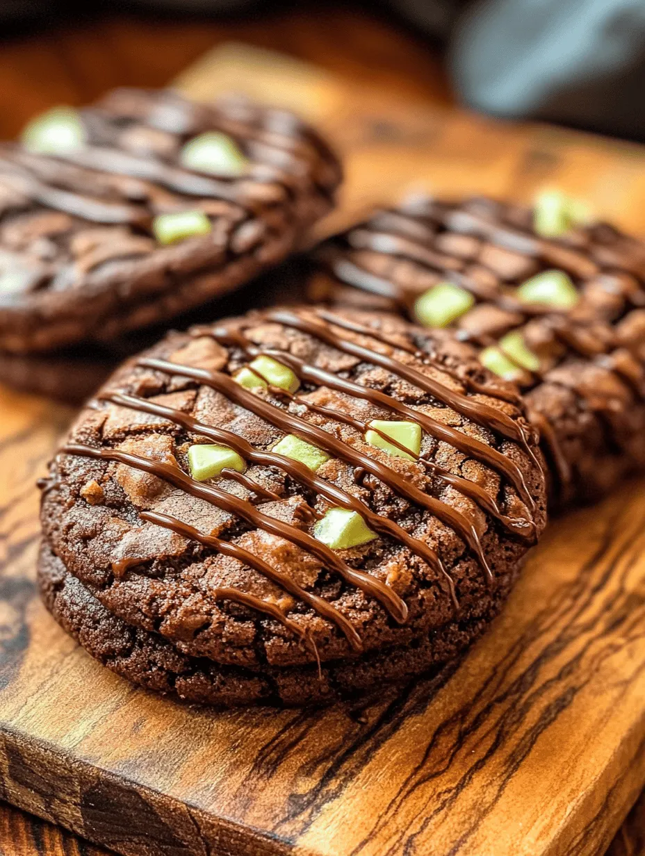 Minty Delight: Andes Mint Chocolate Cookies