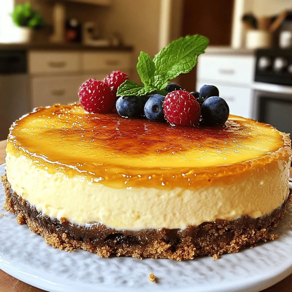 Creme Brulee Cheesecake Delightful and Easy Recipe