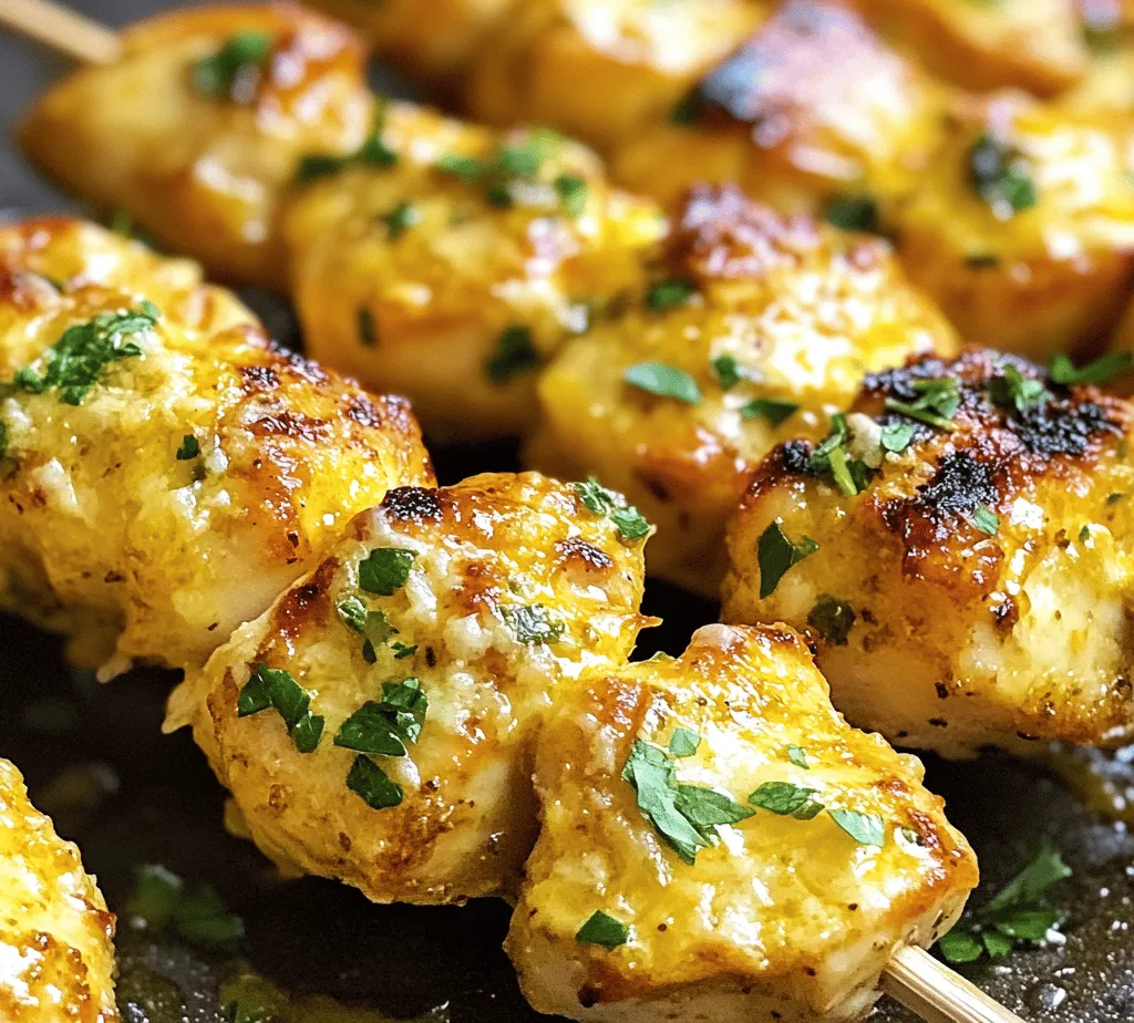 Discover the joy of cooking with the Air Fryer Garlic Parmesan Chicken Skewers recipe, a delightful dish that combines tender chicken, aromatic garlic, and savory Parmesan cheese. This recipe not only delivers on taste but also offers a healthier alternative to traditional frying methods, making it a favorite for health-conscious food lovers. Whether you