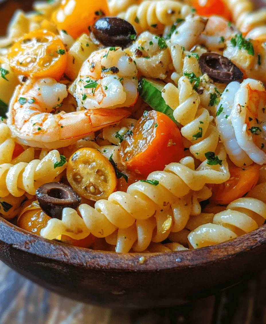 Welcome to the delightful world of seafood pasta salads! If you’re searching for a dish that combines fresh flavors with a satisfying crunch, look no further than Seafood Pasta Salad Surprise. This vibrant and colorful salad is not only a feast for the eyes but also a celebration of taste and texture. Perfect for summer gatherings, picnics, or a light dinner option, this salad is the ideal way to enjoy the bounty of the sea paired with wholesome ingredients.