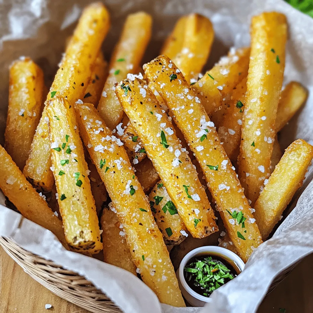 Crispy Air Fryer Salt and Vinegar French Fries Recipe