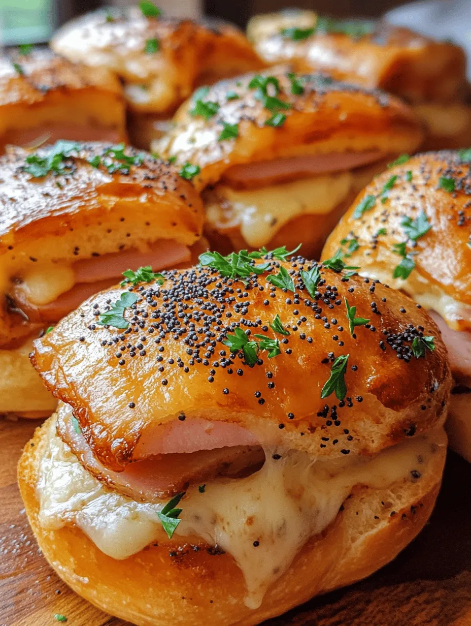 Melt-in-Your-Mouth Ham and Cheese Sliders: The Ultimate Comfort Food