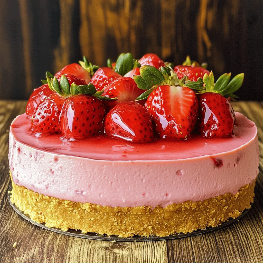 Strawberry Cheesecake Delight Simple and Easy Recipe