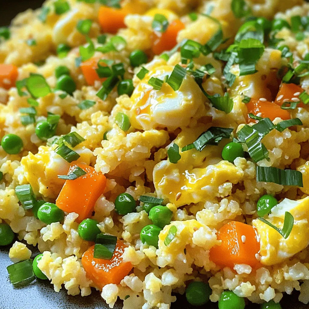 Cauliflower Fried Rice Tasty and Healthy Meal Idea