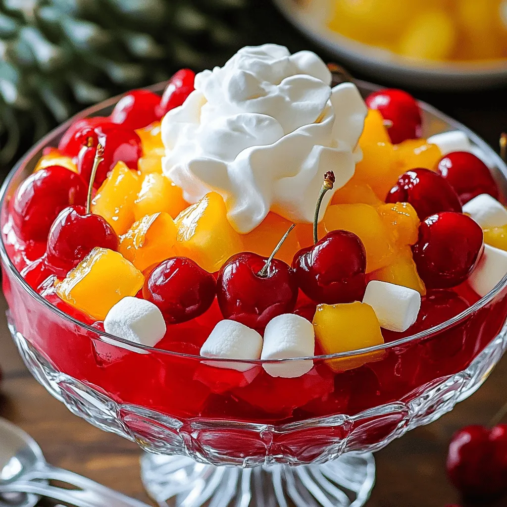 Delightful Cherry Applesauce Jello Salad: A Refreshing Treat for Any Occasion