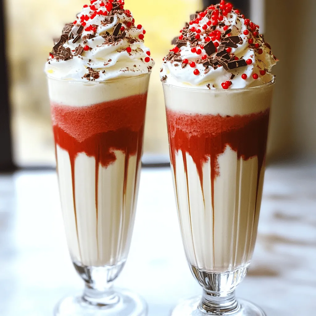 Indulge in a Decadent Red Velvet Milkshake: A Creamy Treat for Every Occasion