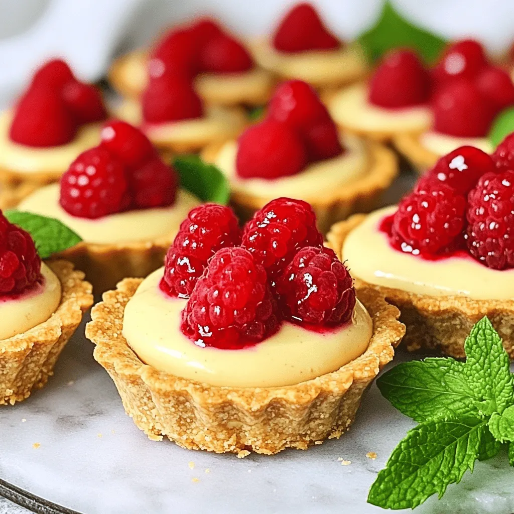 Mini Raspberry Almond Tarts Recipe: A Delightful Treat for Any Occasion